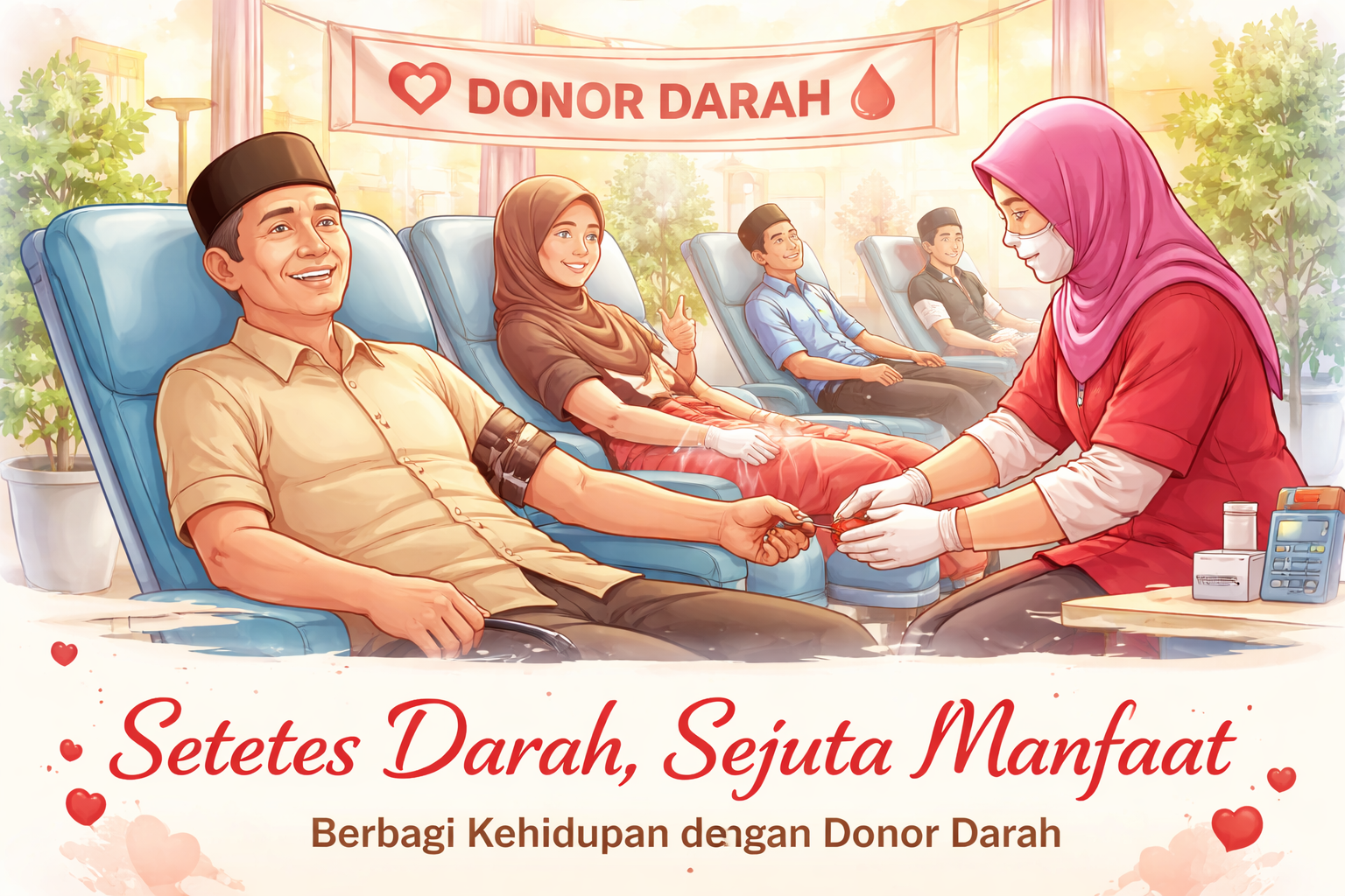 Setetes Darah, Sejuta Manfaat: